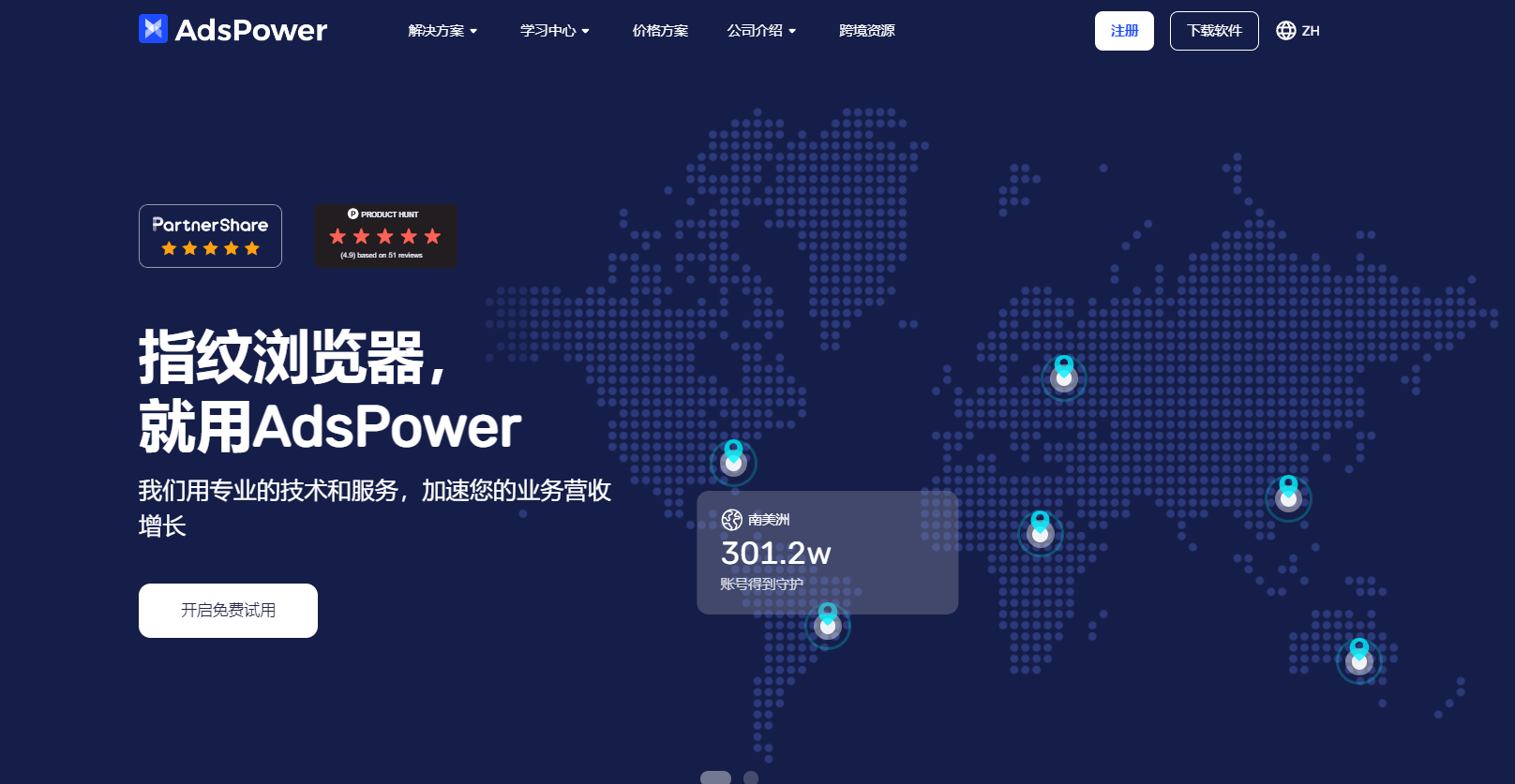 指纹浏览器多账号管理界面